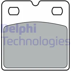 Delphi Bremsbeläge Satz Hinterachse Passend Für Tesla Model Lp3405: Bremsbelagsatz, Scheibenbremse Tesla: 100346000b Tesla: 100346000d Tesla: 10034600