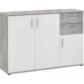 FMD Albi 120,5 x 83 x 35 cm Weiß
