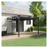 vidaXL Pavillon Anthrazit 300 x 300 x 200 cm Polyester