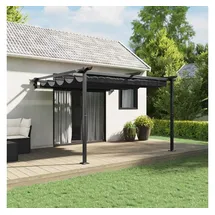 vidaXL Pavillon Anthrazit 300 x 300 x 200 cm Polyester