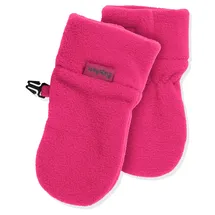 Playshoes Unisex Kinder Fleece-fäustlinge Fleece-Baby-Fäustlinge, Rosa, 6-12 Monate