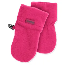 Playshoes Unisex Kinder Fleece-fäustlinge Fleece-Baby-Fäustlinge, Rosa, 6-12 Monate
