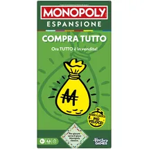 Hasbro Monopoly Erweiterung Alles kaufen italienische Version