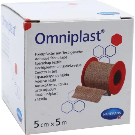 Hartmann Omniplast Verbandfixierung 5mx5cm Spule 1