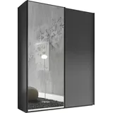 STAUD Schwebetürenschrank Sinfonie Plus 188 x 222 x 68 cm Grau