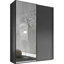 STAUD Schwebetürenschrank Sinfonie Plus 188 x 222 x 68 cm Grau