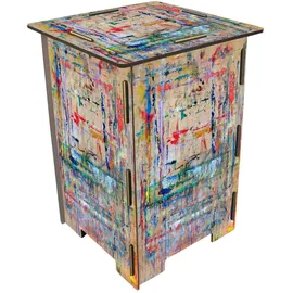 Werkhaus Photohocker 30 x 42 x 30 cm Mehrfarbig