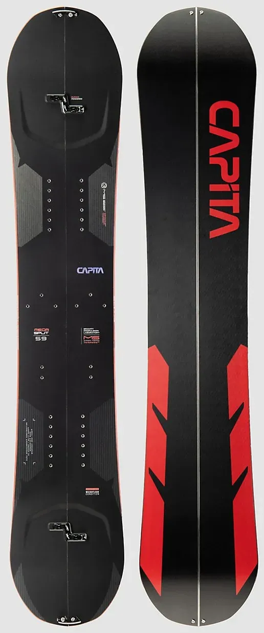 CAPiTA Mega 2025 Splitboard black / white Gr. 157