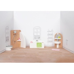 Goki 51492 - Puppenmöbel Style, Badezimmer