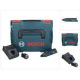 Bosch Professional Akku Rotationswerkzeug 12 V + 1x Akku 3,0 Ah + Ladegerät + L-Boxx