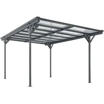 Juskys Carport 5 x 3 m mit Flachdach