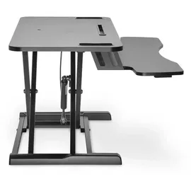 Digitus DA-90380-1 Sitz-Steh-Schreibtischaufsatz Höhen-Bereich: 100 bis 500 mm Schwarz
