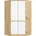 Akord Eckschrank Artisan 100 x 180 x 50 cm Weiß