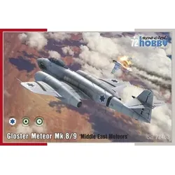 SPECIAL HOBBY 100-SH72463 1:72 Gloster Meteor Mk.8/9 Middle East Meteors