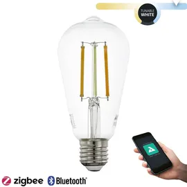 EGLO Connect LED Leuchtmittel-Z ST64 Edisonform E27 6 W Smart connect Z
