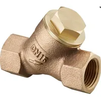 OVENTROP Schmutzfänger PN25 Rotguss, Einfachsieb 600m, ig DN25, 1