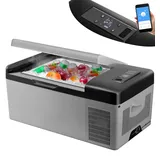 Vevor Tragbare Elektrische Kühlbox, Auto Kühlbox 15 L 98 x 320 x 260 mm Kühlbox Elektrisch 20 °C ~ 10 °C Kompressor Kühlbox, Auto, Lkw, Boot, Reisemobil, Camping