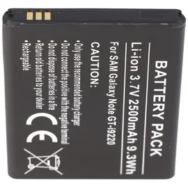 AccuCell Akku passend für Samsung Galaxy Note, Samsung GT-i9220, Samsung GT-N7000, EB6152