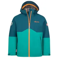 TROLLKIDS Regenjacke Gjende Blau 140