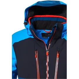 KILLTEC Herren Skijacke/Funktionsjacke mit abzippbarer Kapuze und Schneefang KSW 70 MN SKI JCKT, himmelblau, XXL,