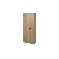 Schuhschrank  Crone , holzfarben , Maße (cm): B: 74 H: 181,5 T: 34