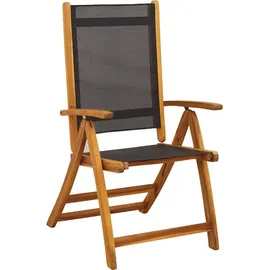 vidaXL Garten-Essgruppe 7-tlg. braun klappbar 41748