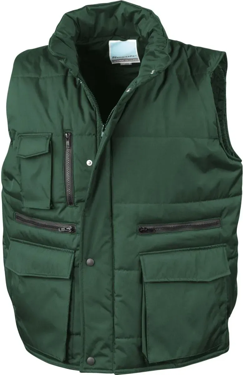Result Unisex Bodywarmer R127X bottle green 3XL