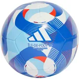 adidas Île-De-Foot 24 Trainingsball White / Solar Red / Clear Sky / Royal Blue 4