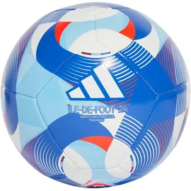 adidas Île-De-Foot 24 Trainingsball White / Solar Red / Clear Sky / Royal Blue 4