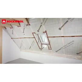 Rockwool Mineral Dampfsperrklebeband RockTect Twinline 25 m x 6 cm schwarz