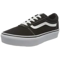 Vans Ward Platform Canvas black/white 38