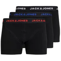 JACK & JONES 3er-Set: Boxershorts in Schwarz - L