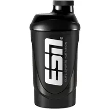 ESN Shaker 600 ml schwarz transparent mit Sieb