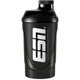 ESN Shaker 600 ml schwarz transparent mit Sieb