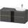 Duravit D-Neo Konsolenwaschtischunterbau wandhängend Graphit Matt 1400x550x664 mm à DE4970R34490000, DE4970R34490000