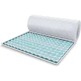 Fdm Topper Matratzenauflage 80 x 200 cm weiß