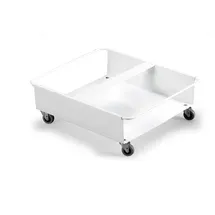 Durable Abfalleimer 60 l Weiß