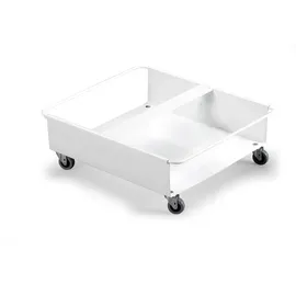 Durable Abfalleimer 60 l Weiß