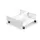 Durable Abfalleimer 60 l Weiß