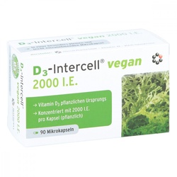 D3-intercell Vegan 2.000 I.e. Kapseln