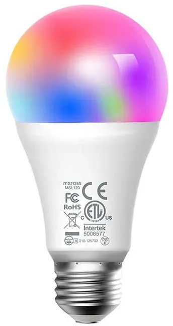 Meross MSL120 RGBW - E27 - Homekit-fähig