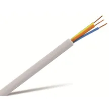 Feuchtraumkabel NYM-J 3x1,5mm2, 50 m, grau