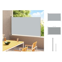 vidaXL Ausziehbar Seitenmarkise 300 x 200 cm grau 313413