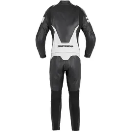 Spidi Laser Touring 2-Teiler Damen Motorrad Lederkombi schwarz-weiss, Größe 44