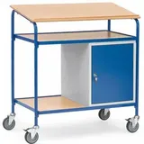 FETRA Rollpult 5838 mit Schreibfläche und Stahlschrank