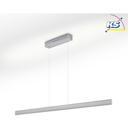 Knapstein LED Pendelleuchte RUNA-152, Up/Down, 152cm, 72W 2200-3000K, CRi >90, Sensordimmer, Mattnickel GKS-51.487.05