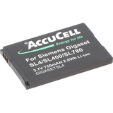 AccuCell Akku passend für Siemens SL4, SL400, SL78, SL780, SL785, SL788