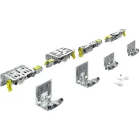 Hettich Faltt.-Laufteilset max.80kg TopLine XL, 9275794 verzinkt