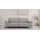 OTTO home 3-Sitzer OTTO HOME "OLAND, B: 224 cm - Skandi-Design", light grau, B:224cm H:85cm T:83cm, 92%PES 8%NY, Sofas, Struktur, Flachgewebe, Luxus-Microfaser, Boucle