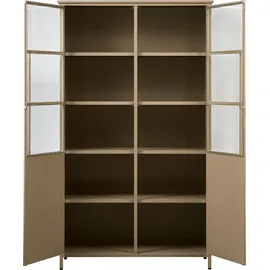 Woood Vitrine Exhibit 99 x 44 x 170 cm Khaki